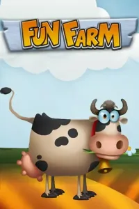 fun farm game logo