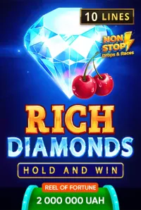 diamonds power hold and win - logo